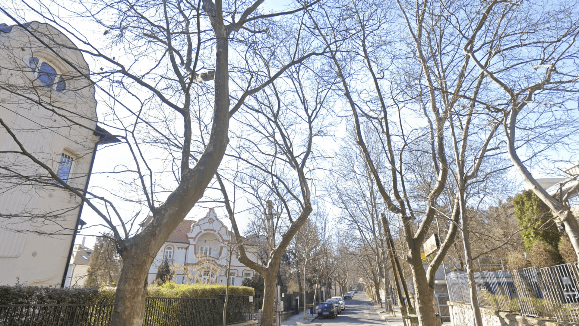 Rózsadomb street view